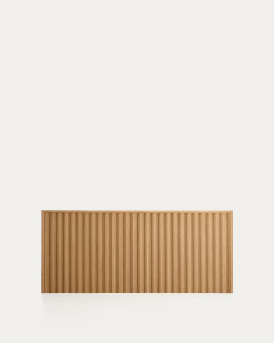 Helvine oak veneer headboard for bed up to 160cm FSC 100%
