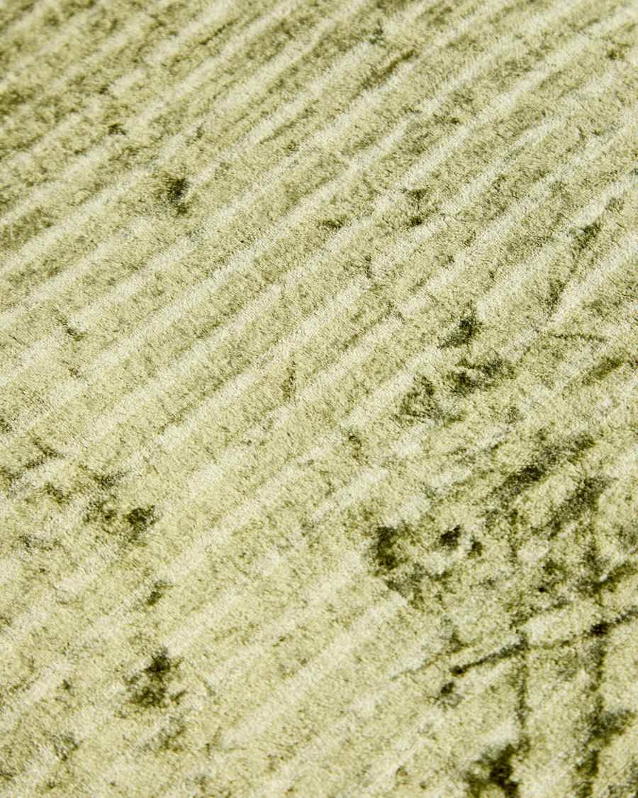 Caril 100%-cotton jacquard green velvet cushion cover 45 x 45 cm