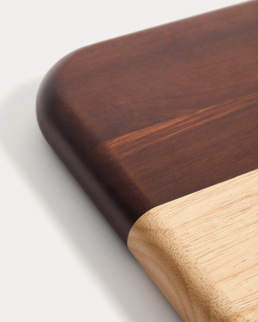 Milvara serving board in rubberwood 40 x 25cm FSC 100%