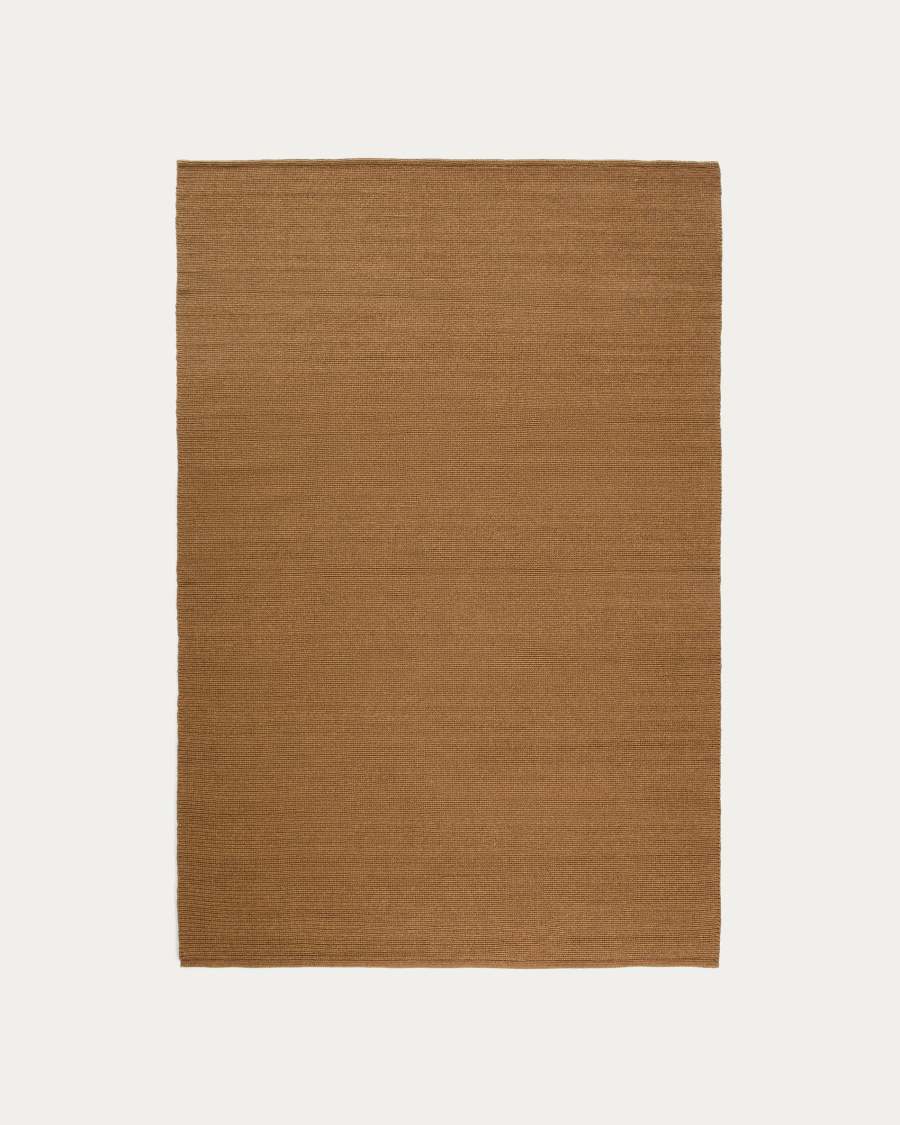 Turiane brown synthetic fibre rug 160 x 230 cm