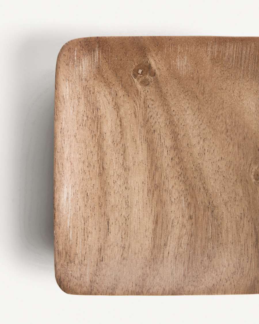 Rovin set of 4 acacia wood coasters