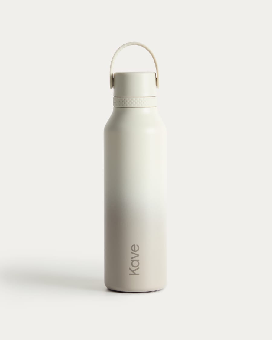 Aika beige thermal bottle 600ml