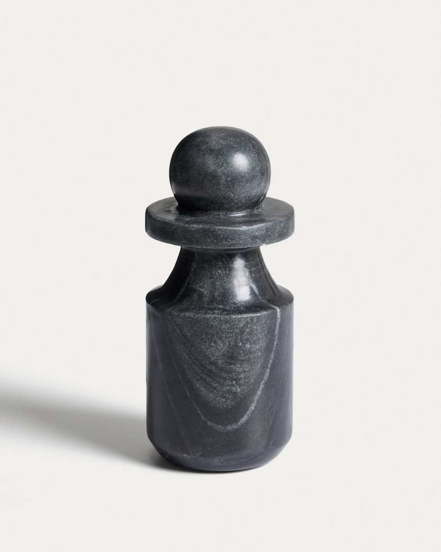 Elvora grey marble sculpture 23 cm