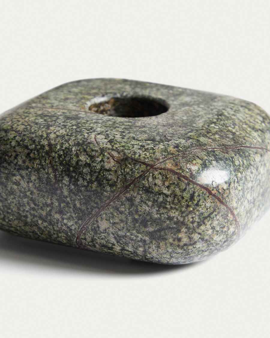 Liren green marble candle holder 3 cm