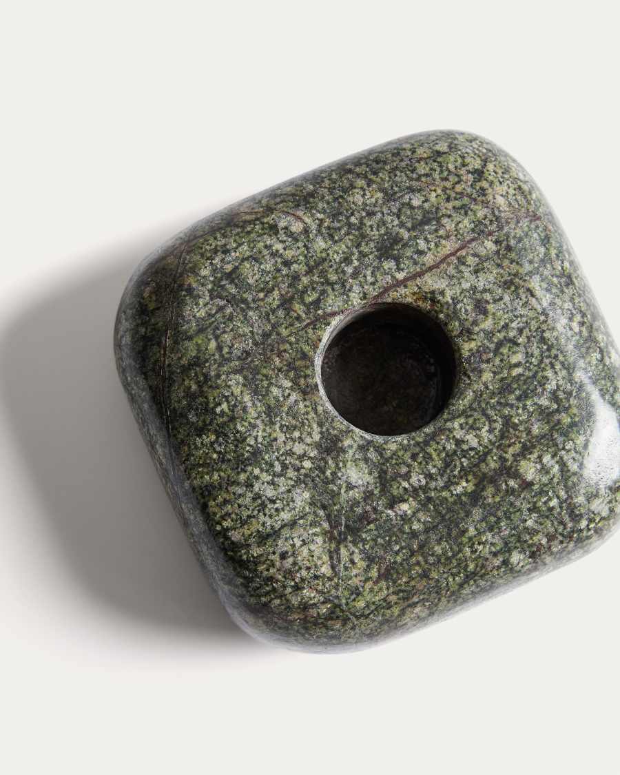 Liren green marble candle holder 3 cm