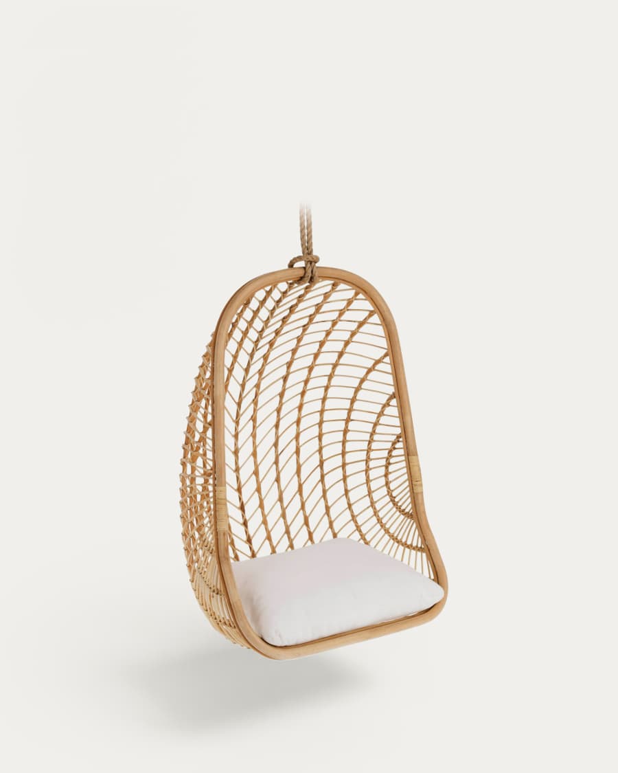 Ekaterina hanging rattan chair | Kave Home