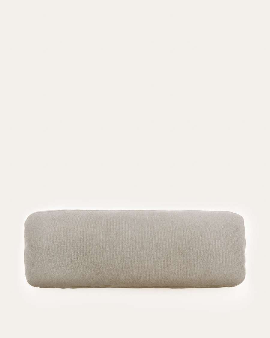 Neom cushion in beige, 24 x 72 cm