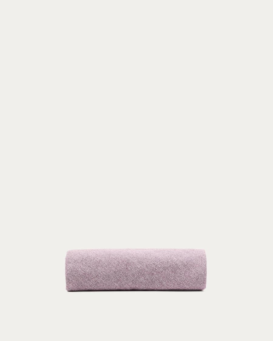 Kaeli purple footrest cover Ø43cm