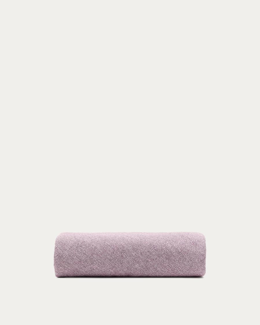 Kaeli purple footrest cover Ø60cm