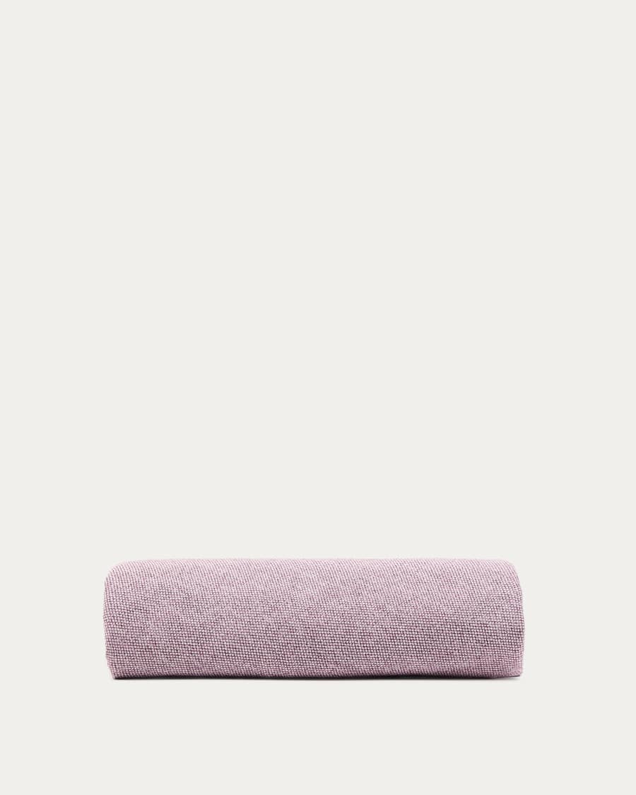 Kaeli purple footrest cover Ø90cm