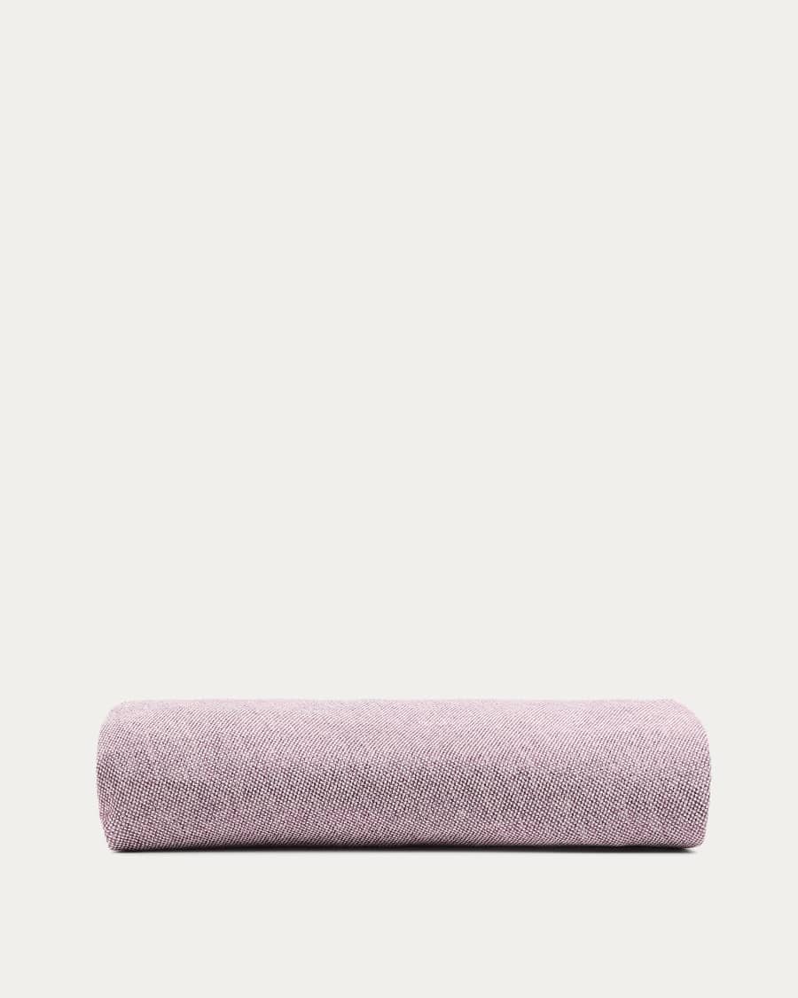 Kaeli purple footrest cover Ø120cm