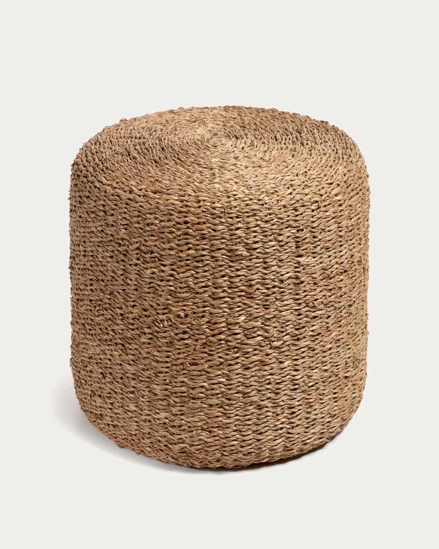 Someina natural fibre round footrest, Ø 40 cm