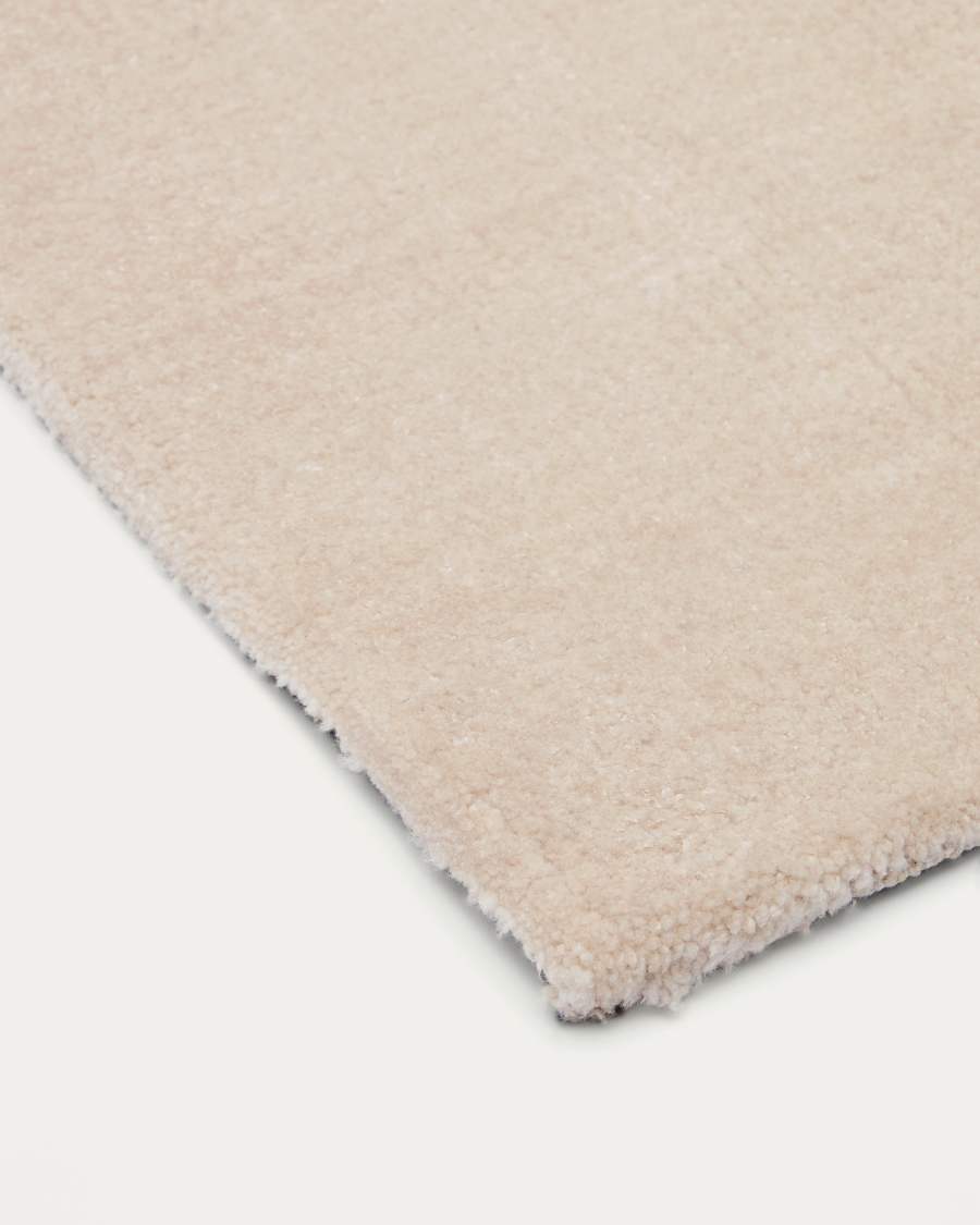 Empuries runner rug in ecru 80 x 200 cm