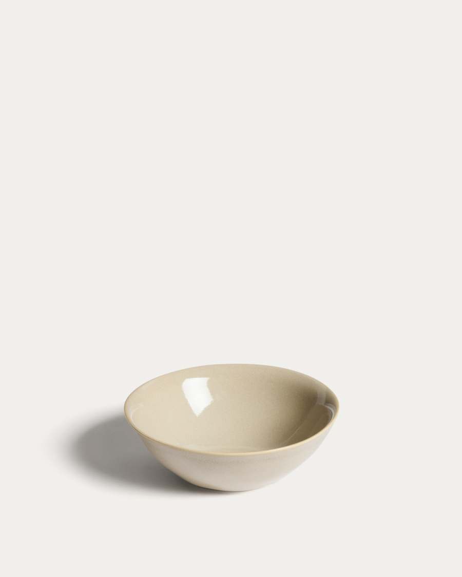Aderno ivory ceramic bowl