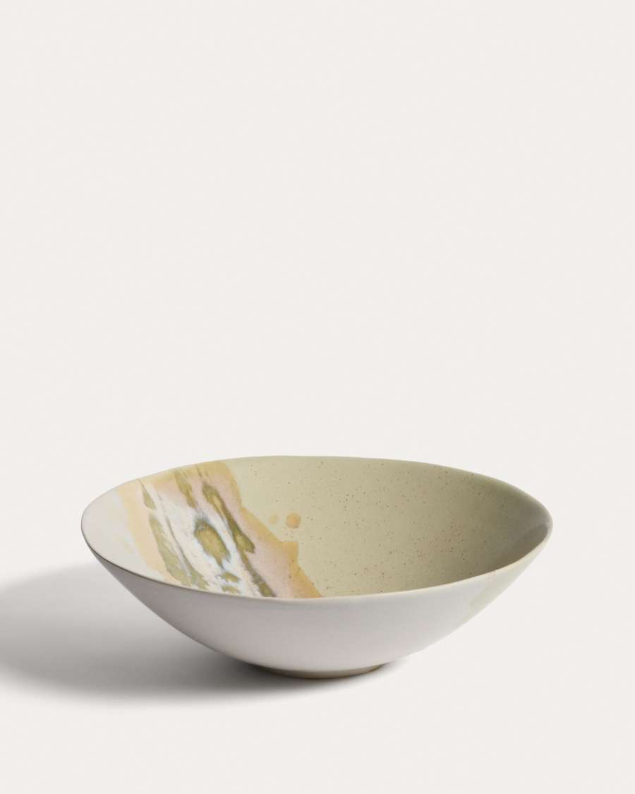 Arvela grey ceramic centrepiece