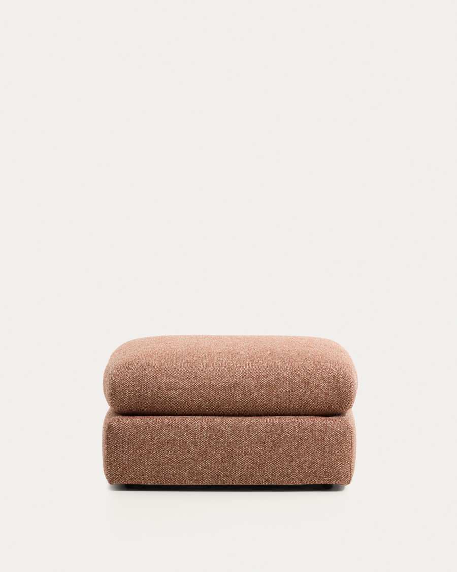 Vera terracotta footrest 80 x 80 cm FSC Mix Credit