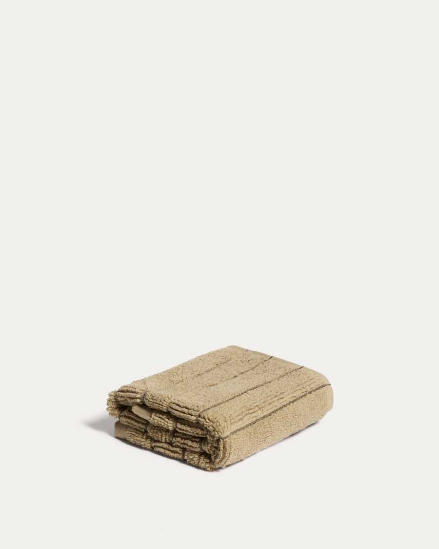 Sedy 100%-cotton green jacquard hand towel 30 x 50 cm