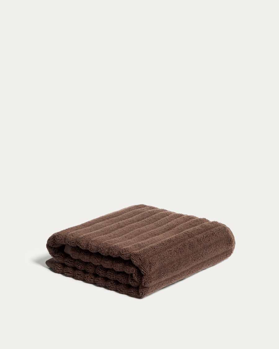 Navira 100%-cotton maroon hand towel 50 x 90 cm