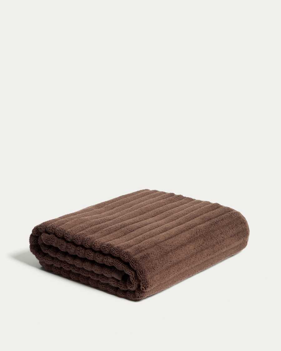 Navira 100% cotton maroon 70 x 140 cm bath towel