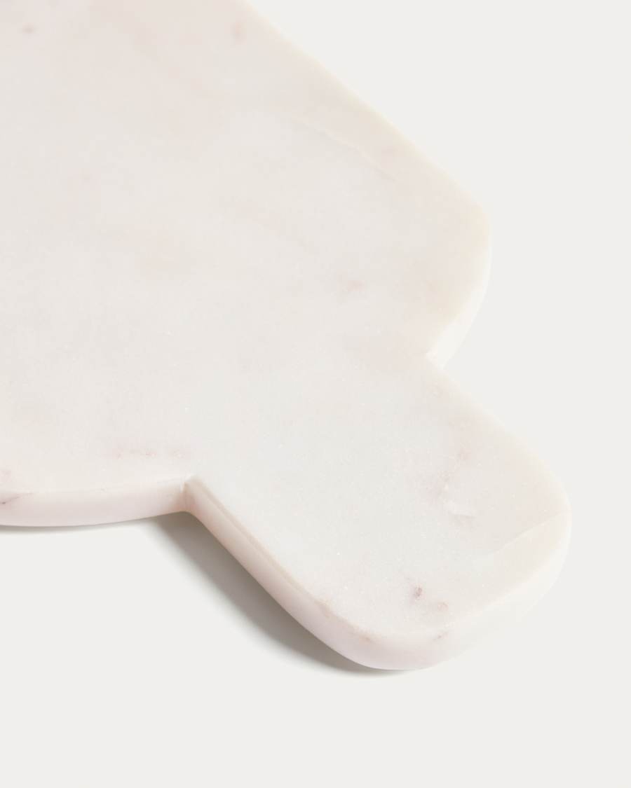 Coreni white marble serving board 23 x 15 cm