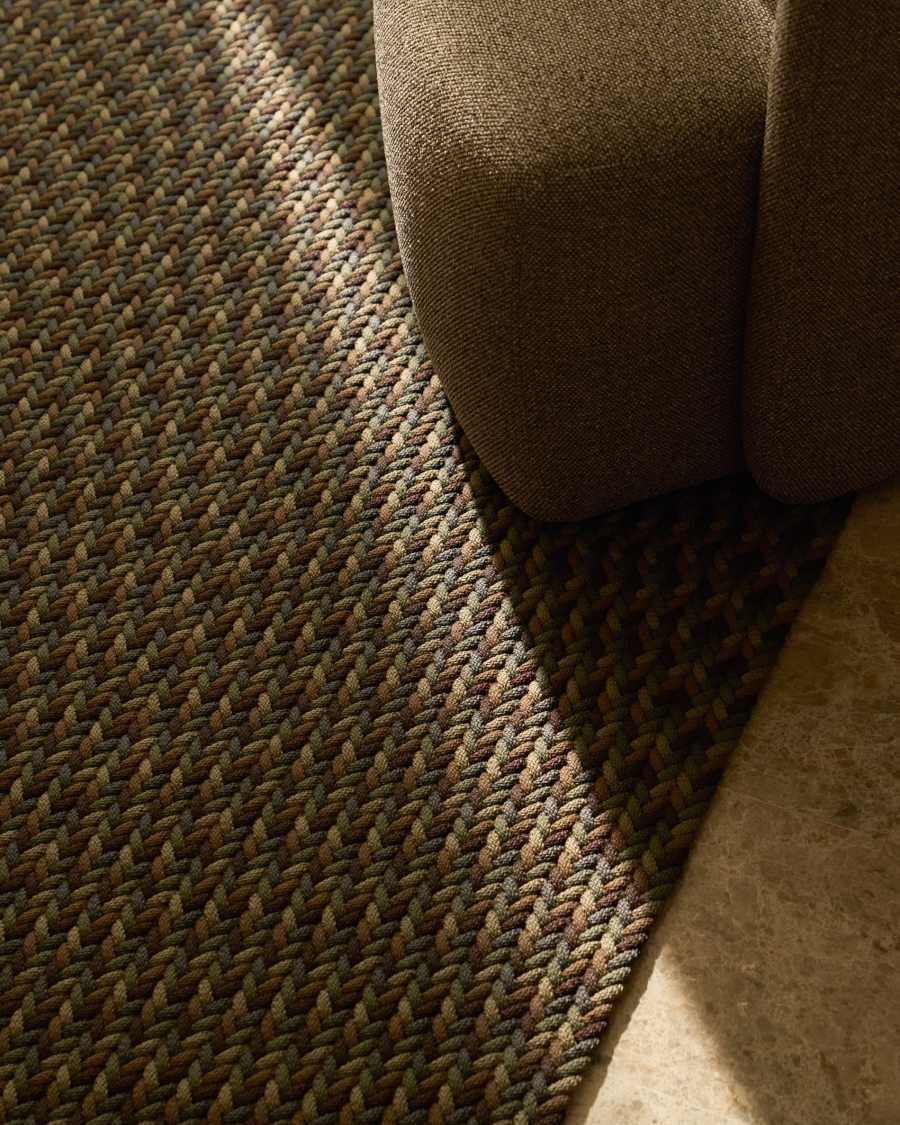 Despas multicolour synthetic fibre rug 160 x 230 cm