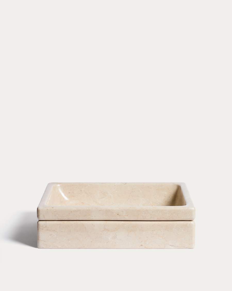 Dalven beige marble countertop washbasin 35 x 45 cm