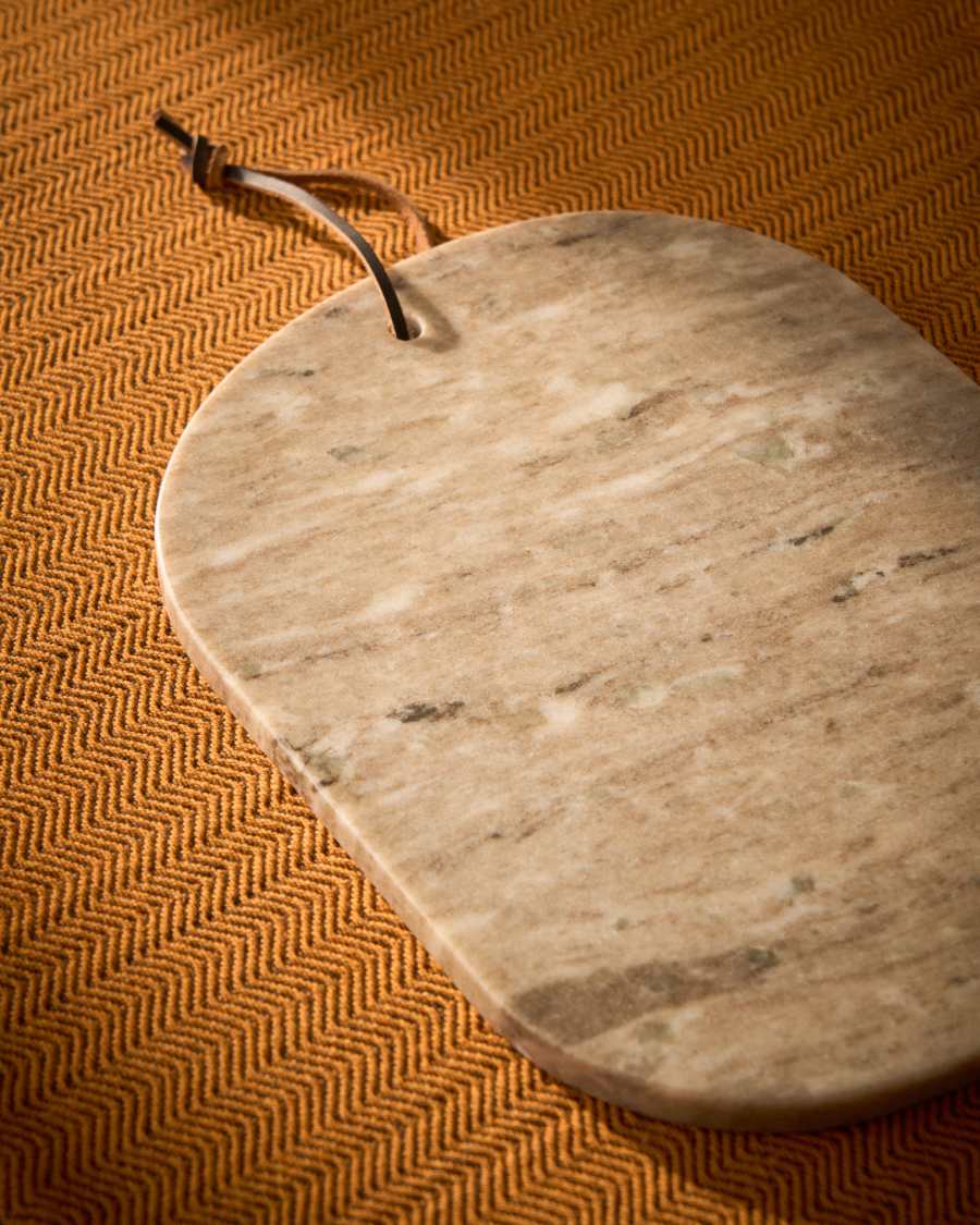 Nolvet beige marble serving board 30 x 23 cm