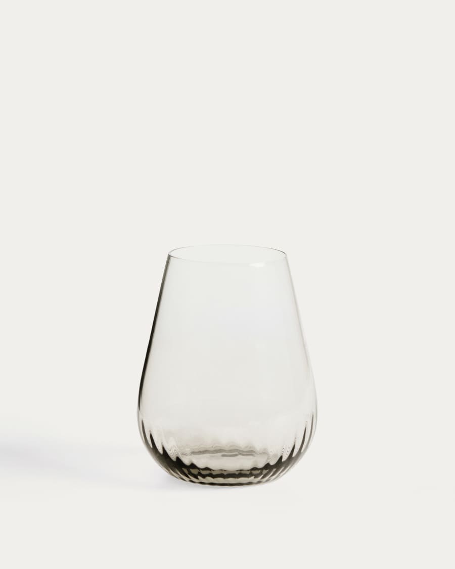 Davel grey drinking glass 42.5 cl