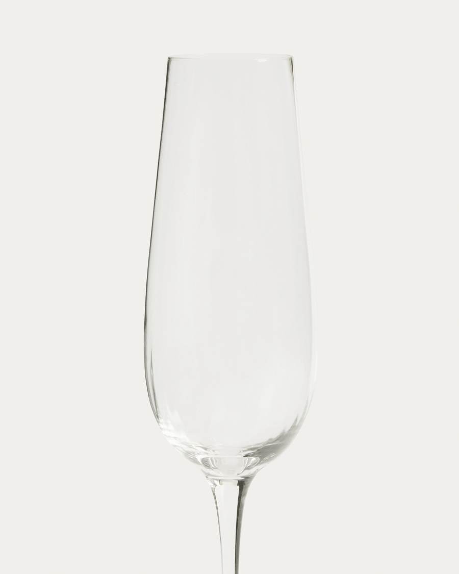 Davel clear champagne glass 21.5 cl