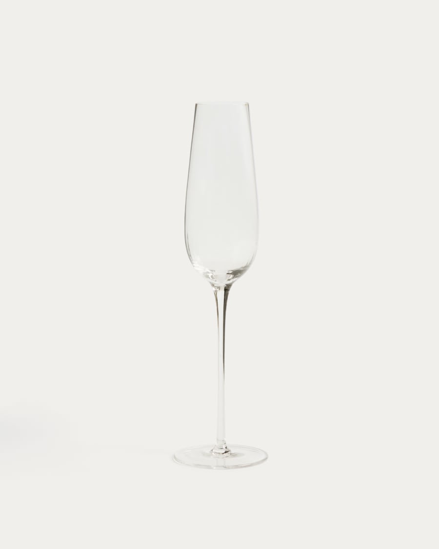 Davel clear champagne glass 21.5 cl