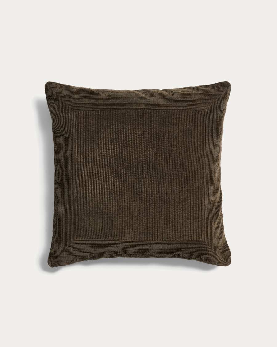 Seliria green 100% cotton corduroy cushion cover 50 x 50 cm