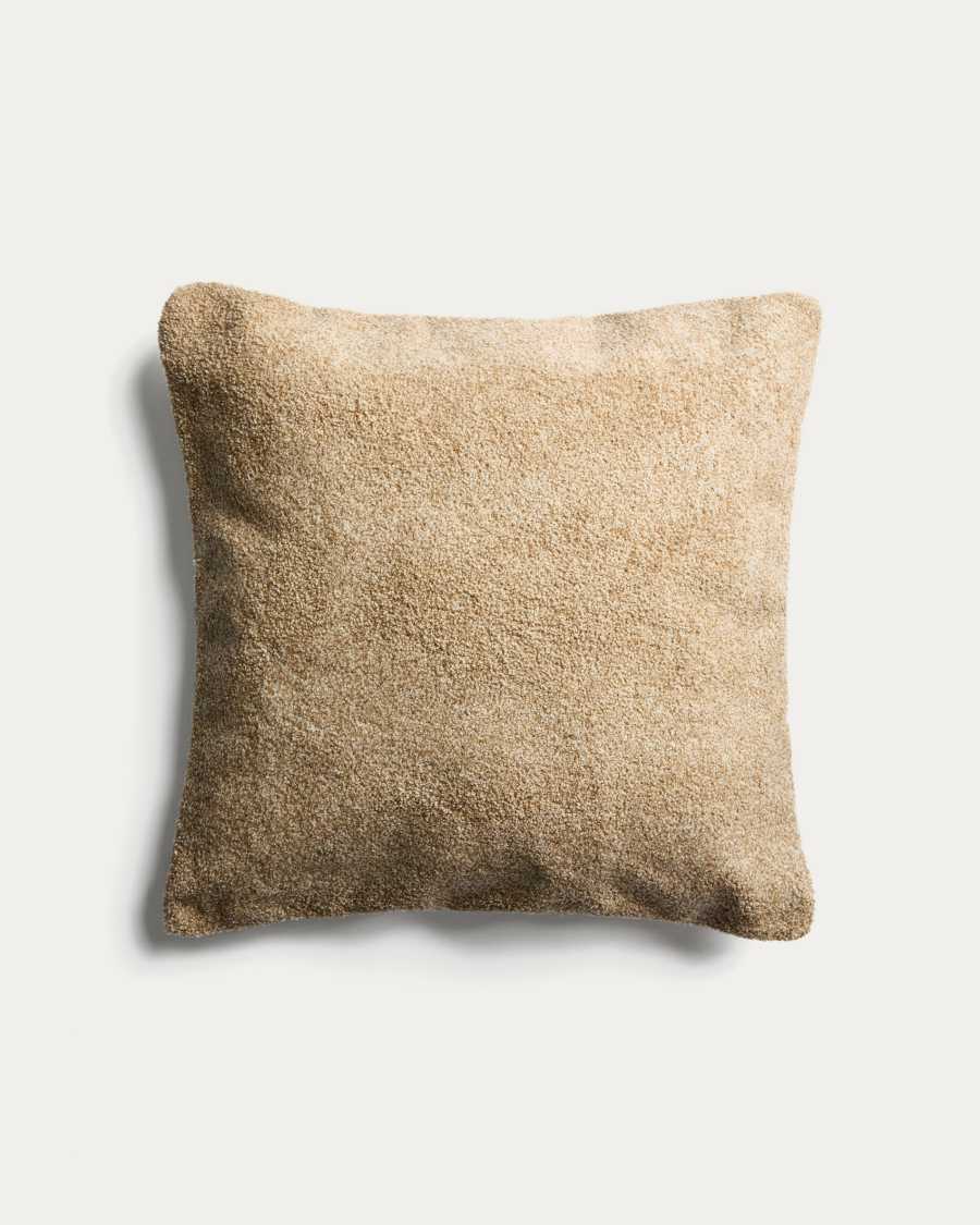Olinan off-white bouclé melange cushion cover 50 x 50 cm
