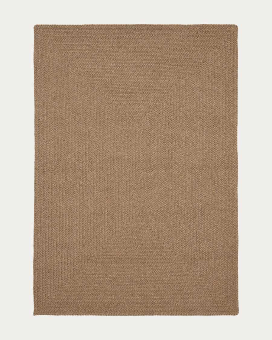 Despas beige synthetic fibre rug 200 x 300cm