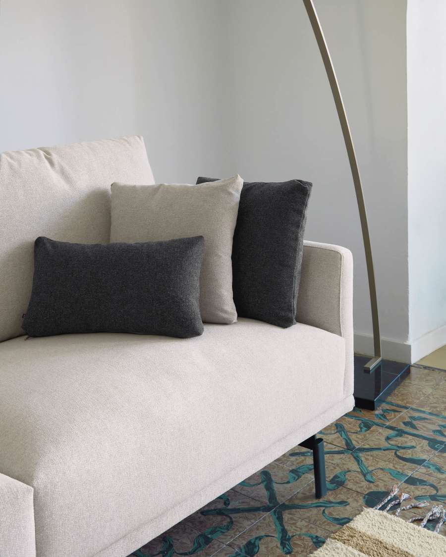 Κάλυμμα μαξιλαριού Galene, γκρι, 30x50εκ