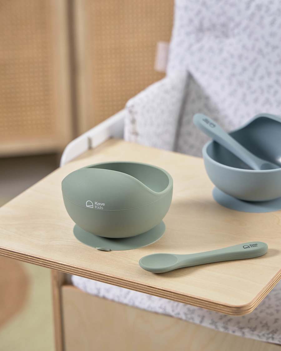 Σετ μπολ και κουτάλι Epiphany, πράσινη σιλικόνη