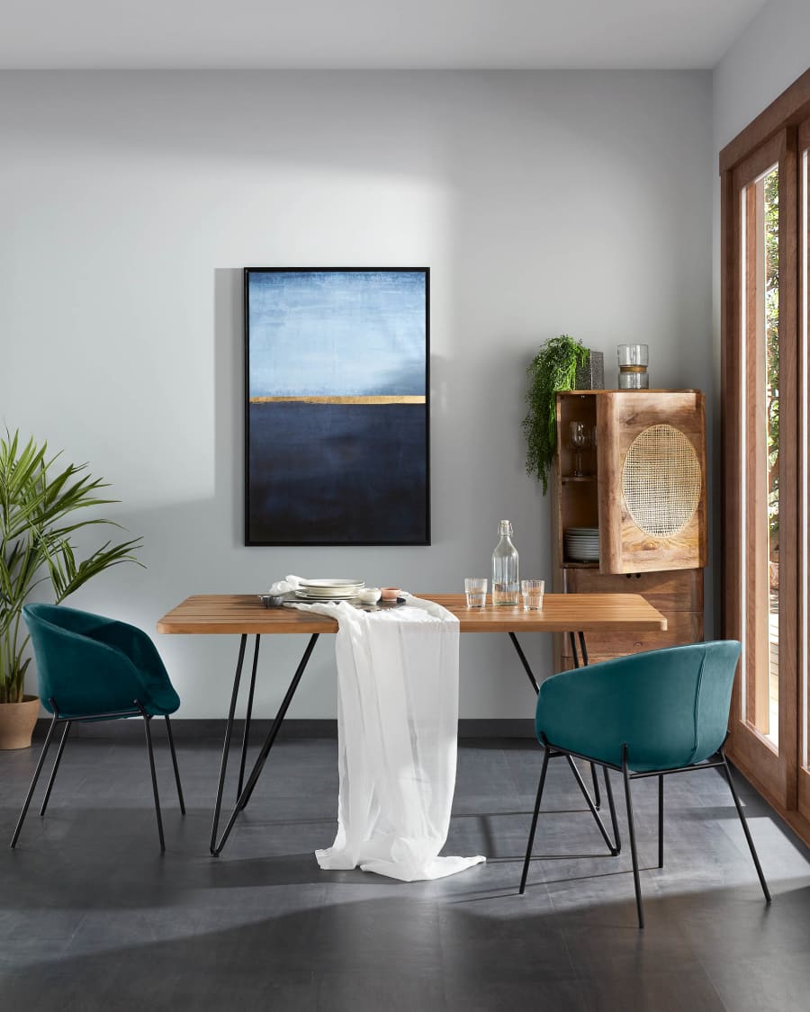 Wrigley blue picture 60 x 90 cm