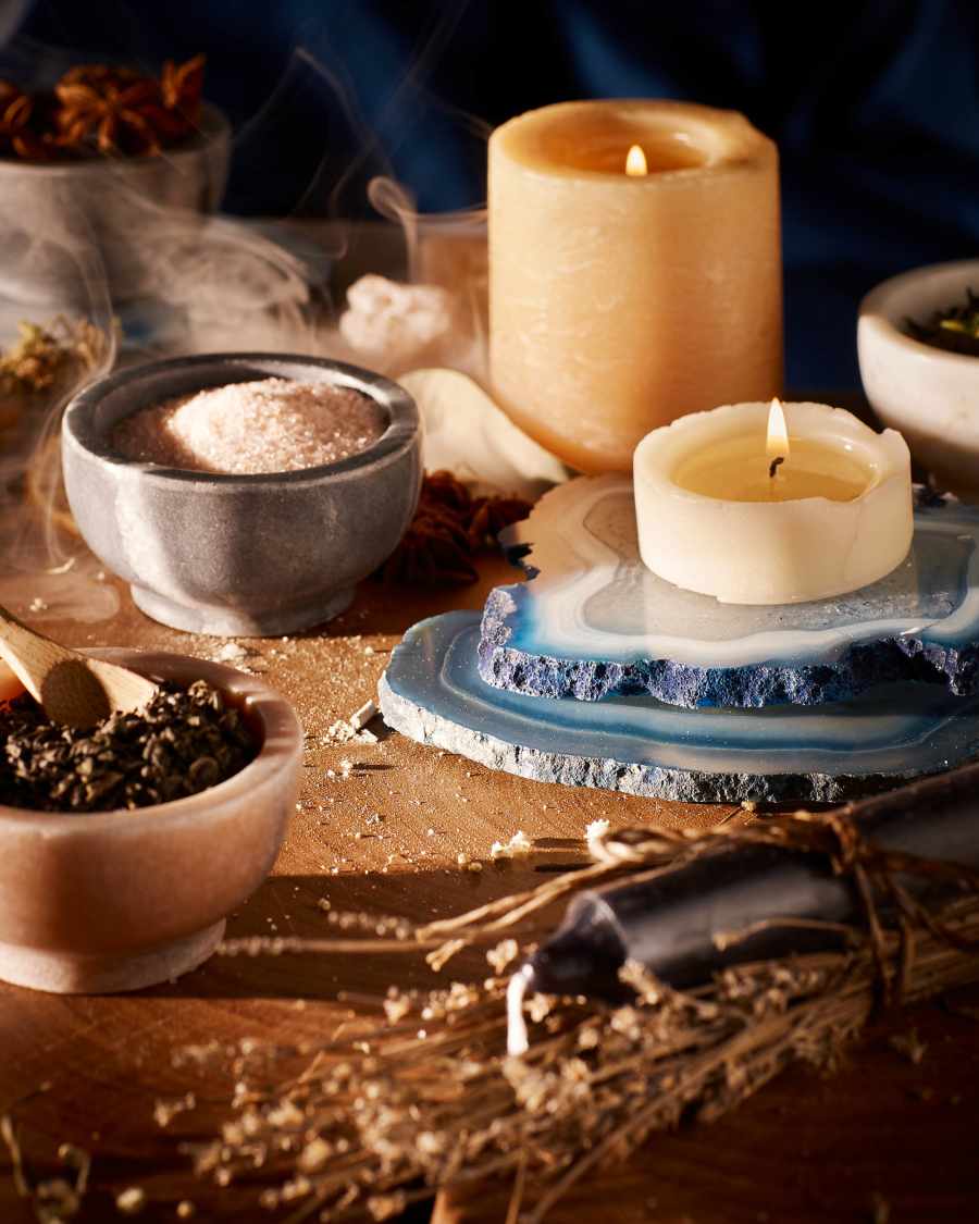 Set di 2 ciotole Callhan marmo rosa