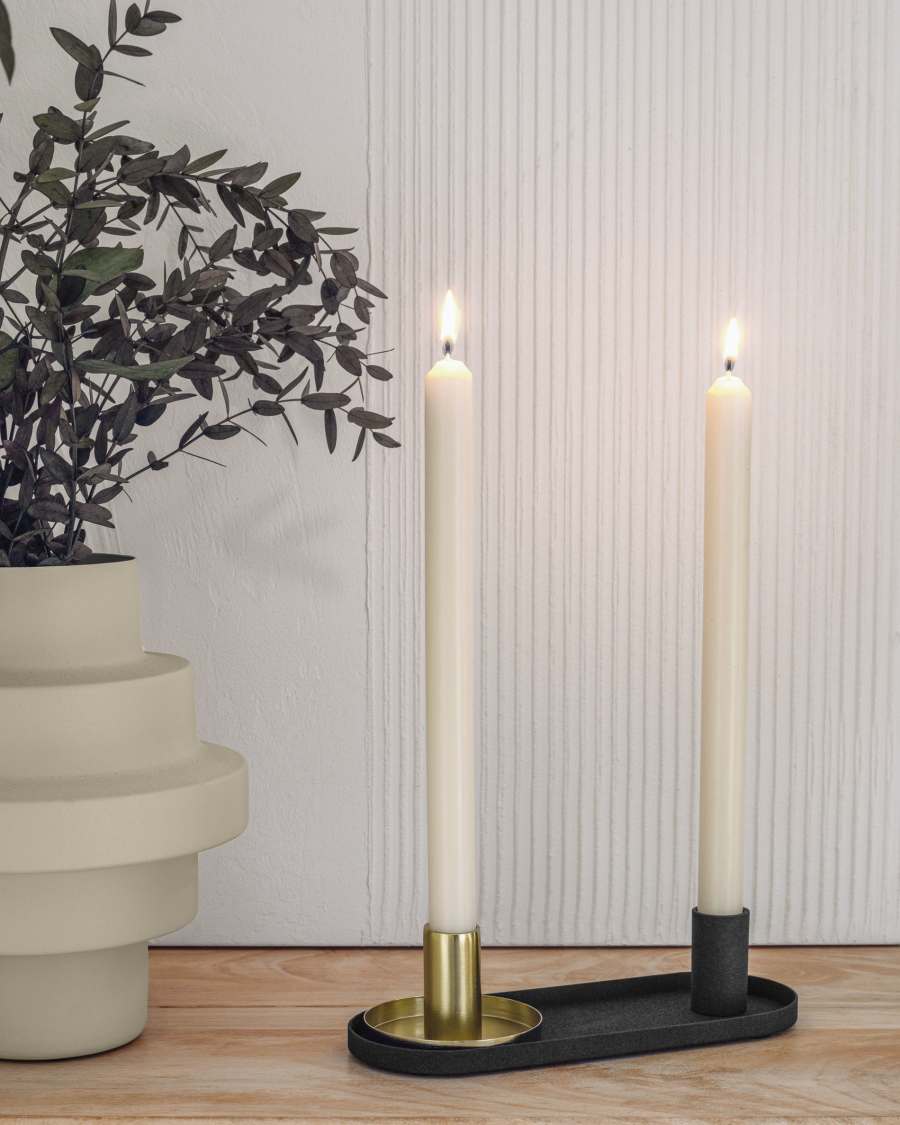 Nair set of two candle holders