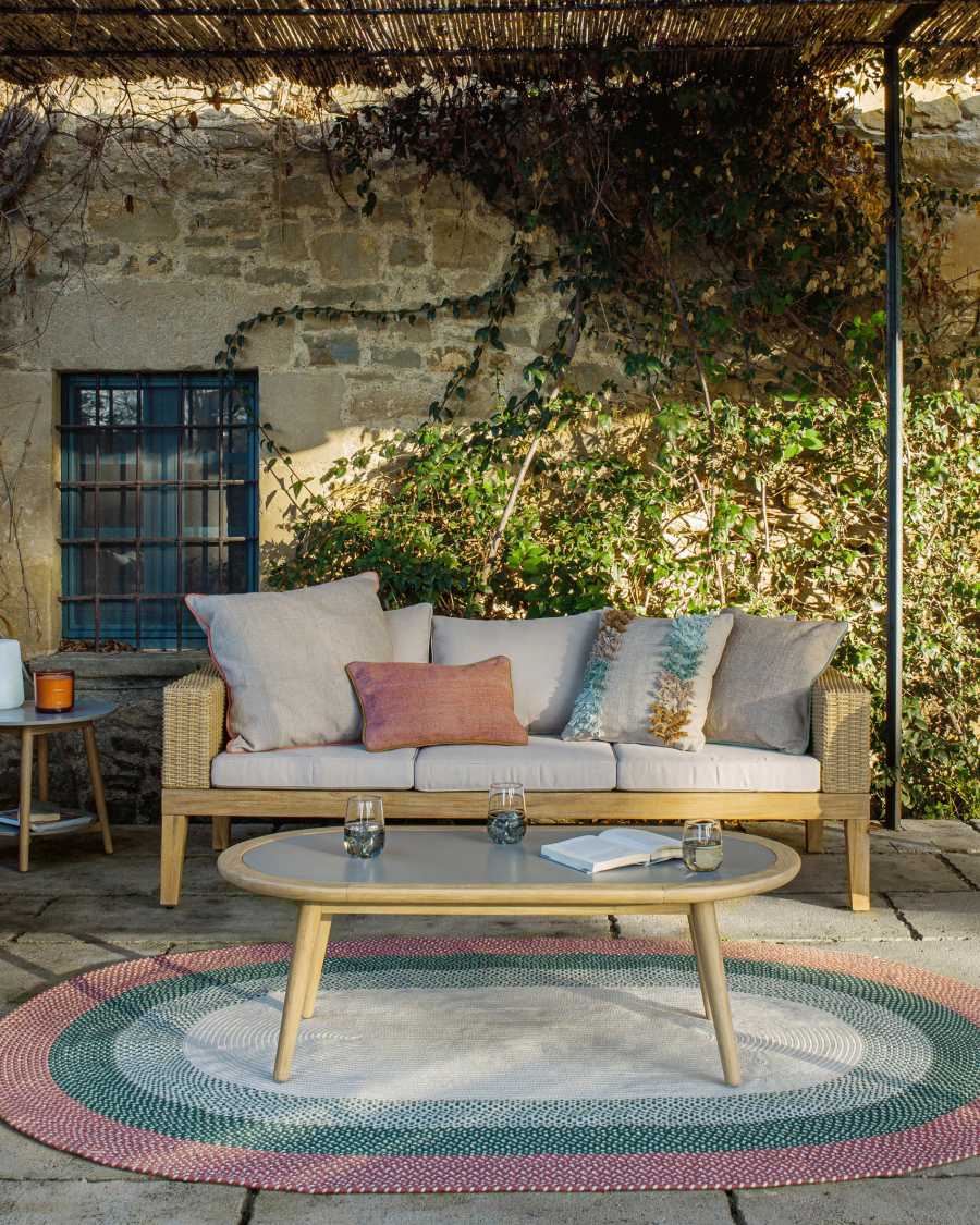 Dalila PET green rug 160 x 230 cm