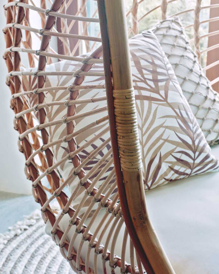 Ekaterina hanging rattan chair