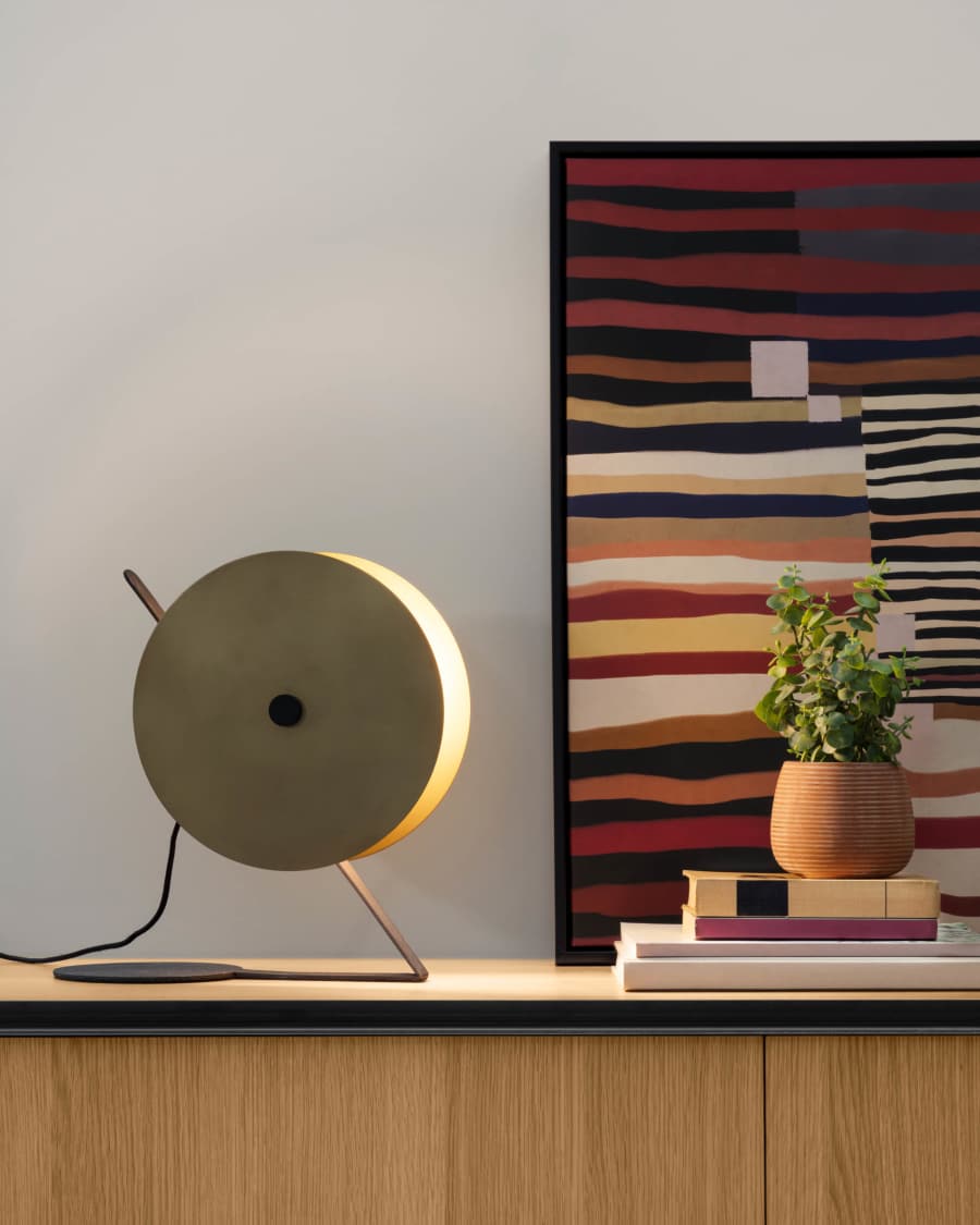 Eucalyptus artificial plant in brown pot