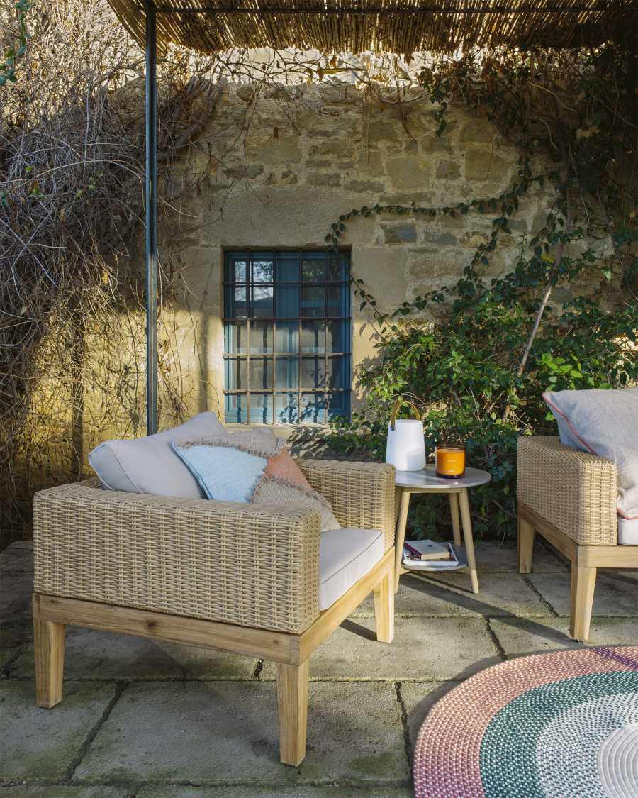 Citronella scented candle in orange 750 g