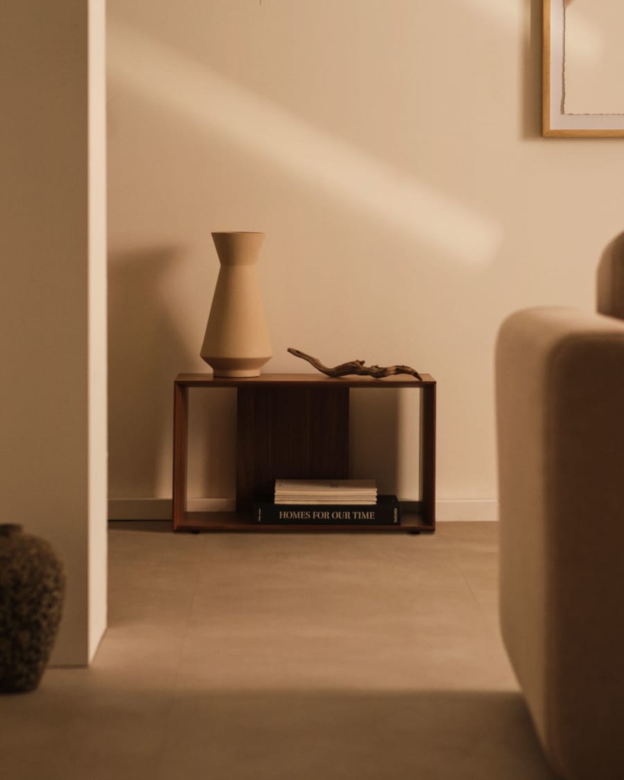 Modulo libreria medio Litto impiallacciato noce 67 x 38 cm