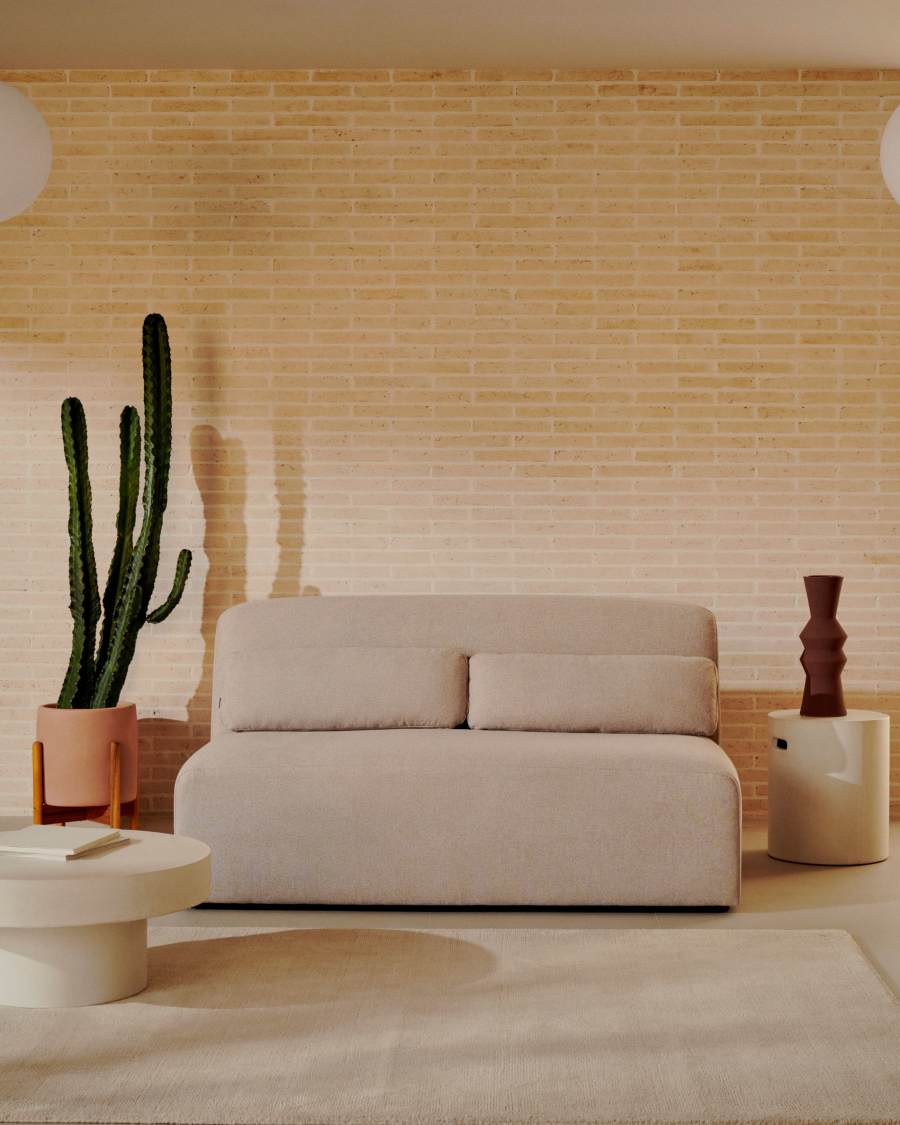Modulo Neom 2 posti beige 150 cm FSC Mix Credit