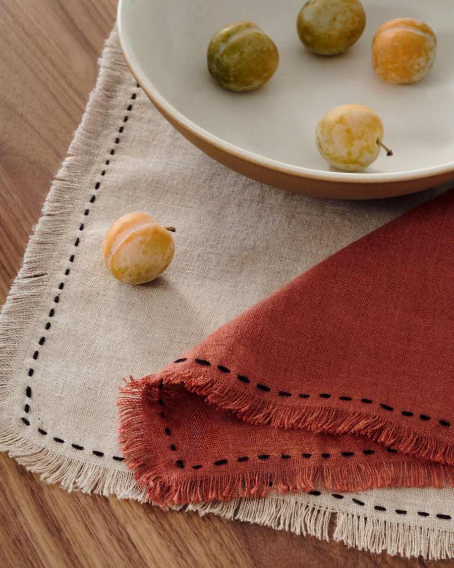 Publia Schale aus Keramik in Weiß