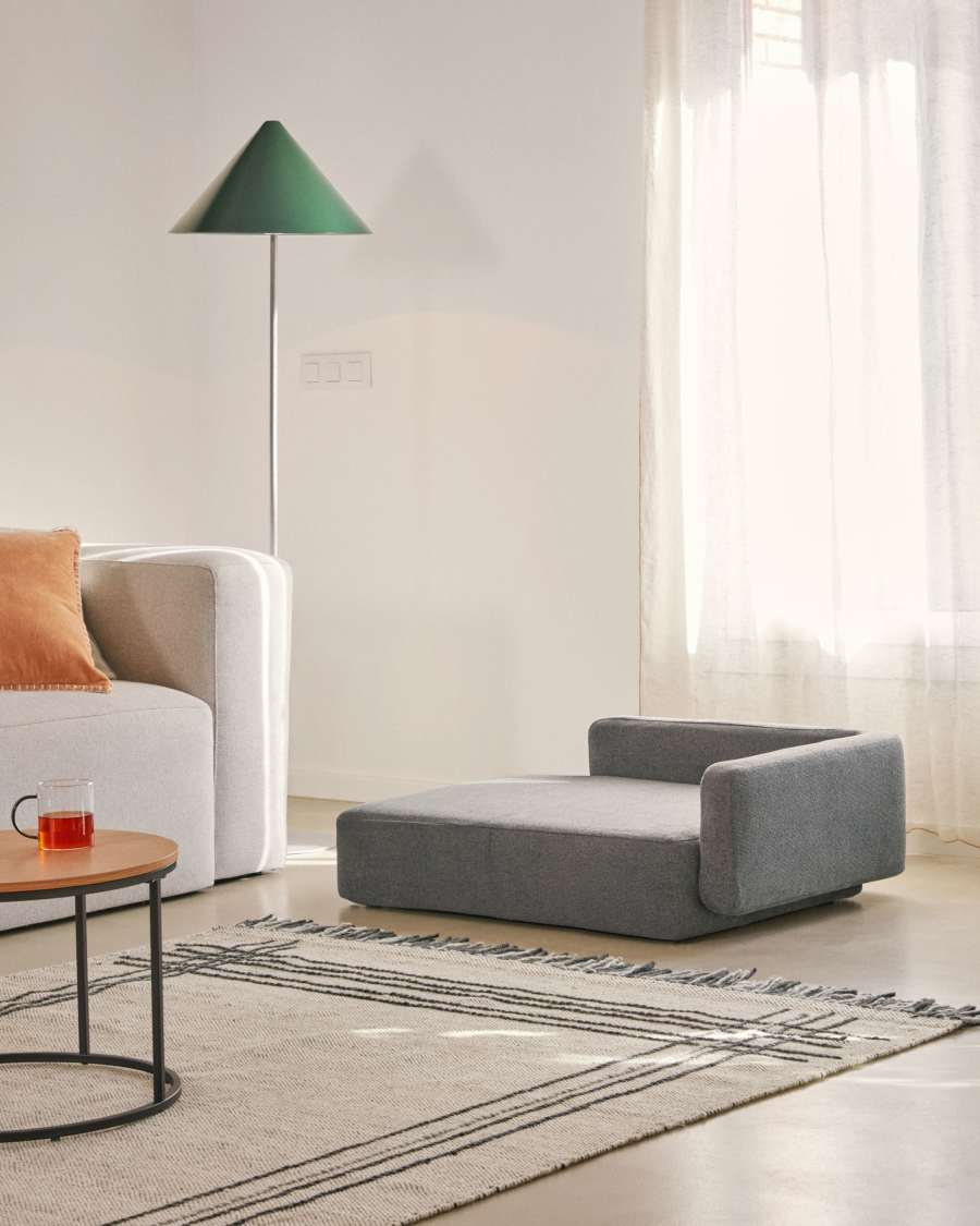 Fodera cuccia grande per animali Bowie grigio scuro 73 x 98 cm