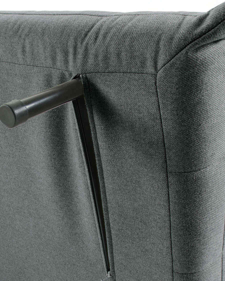 Divano letto Susan 105 cm grigio scuro