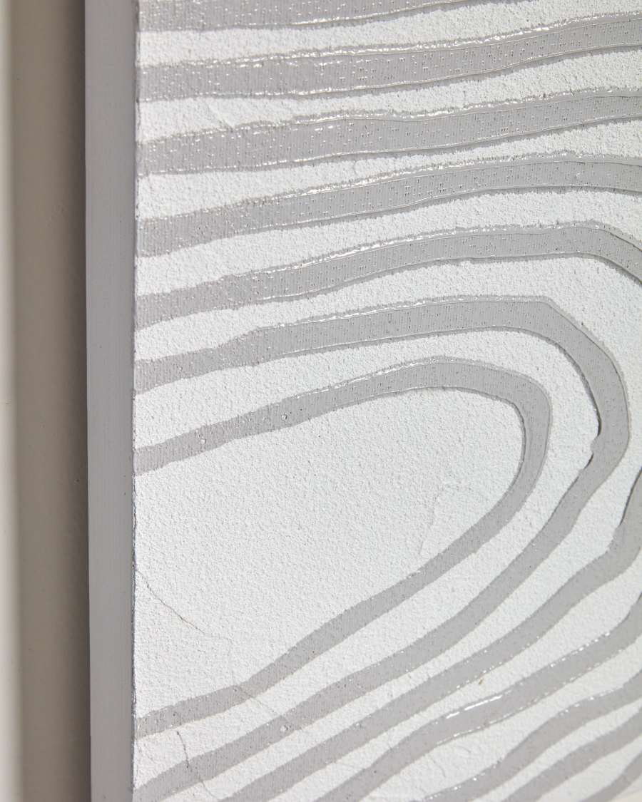 Suri white frame, 45 x 65 cm