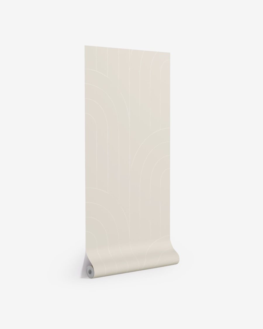 Ταπετσαρία Arcadia, γκρι τόξα, 10 x 0.53 m, FSC MIX Credit