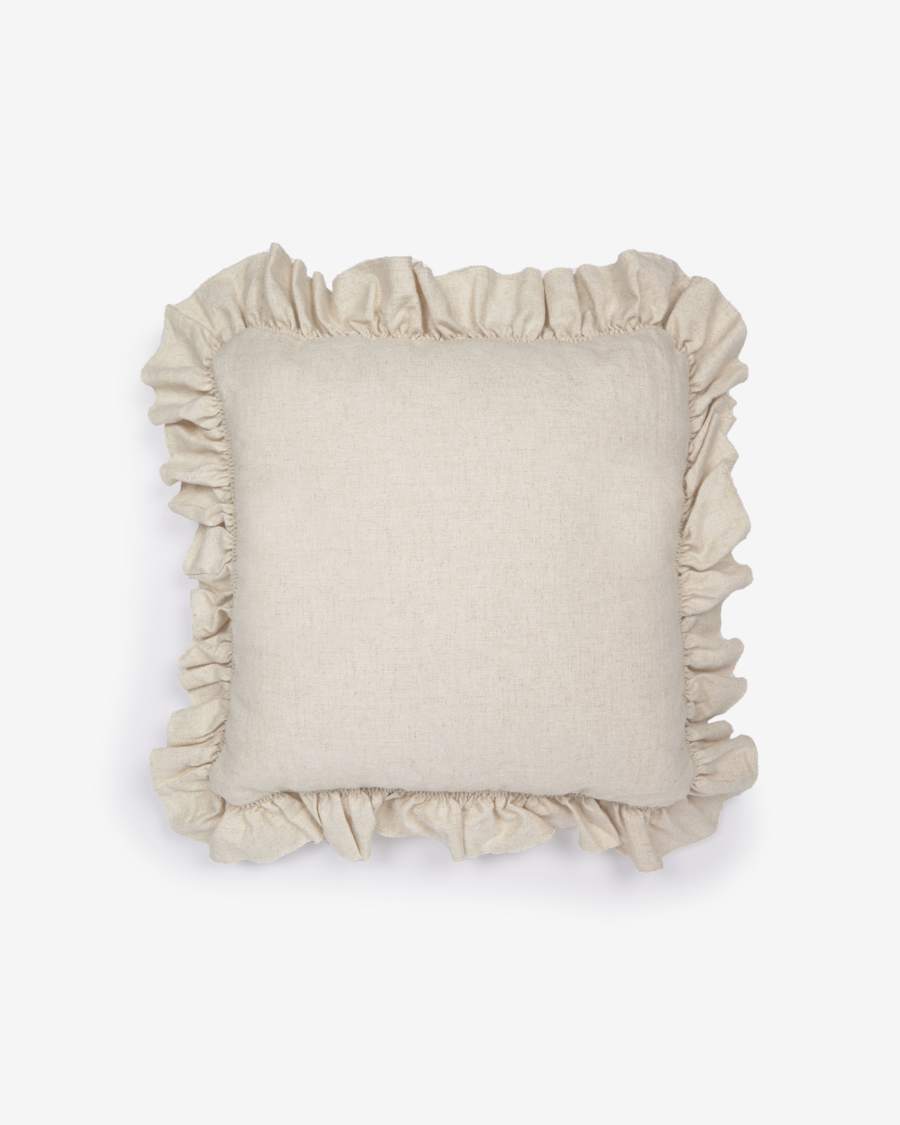 Deva natural linen cushion cover 45 x 45 cm